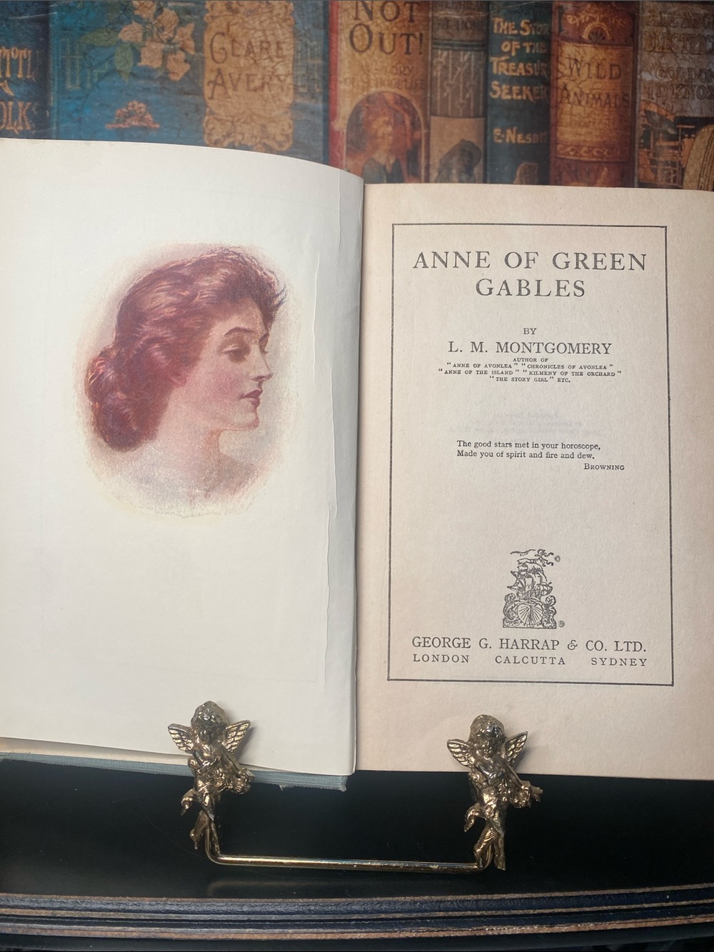 Rare 1926 Edition of Anne Of Green Gables Book by Lucy Maud Montgomery BritishEd